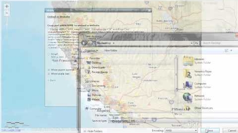 Thumbnail for ArcGIS.com: Embedding a map in your website