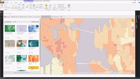 Thumbnail for ArcGIS Maps for Power BI: Understand Risk in Aging Infrastructure