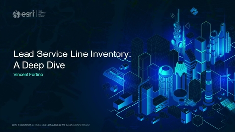 Thumbnail for entry Lead Service Line Inventory: A Deep Dive