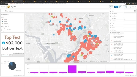 Thumbnail for entry Active Investigations Dashboard