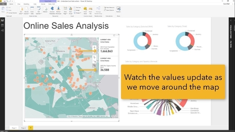 Thumbnail for ArcGIS Maps for Power BI Tip: Leverage Global Infographics