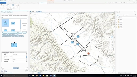 Thumbnail for entry Military Tools for ArcGIS: Military Symbols