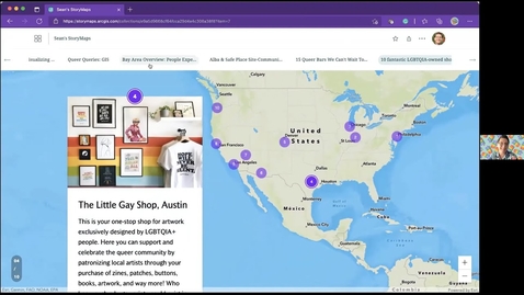 Thumbnail for entry StoryMaps Live: June 2021 Queer Geography