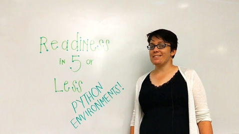 Thumbnail for Readiness in 5 or Less: Python Environments