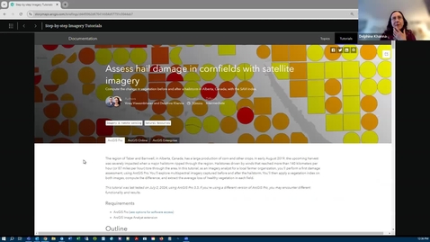 Thumbnail for Incorporating Imagery Tools and Workflows into GIS Courses: November 2024