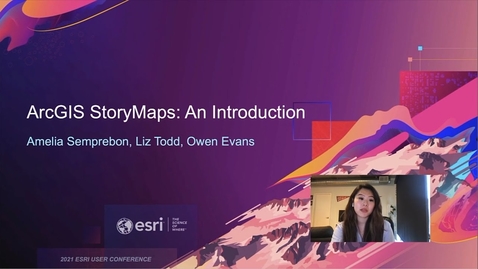 Thumbnail for entry ArcGIS StoryMaps: An Introduction