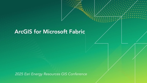 Thumbnail for ArcGIS for Microsoft Fabric