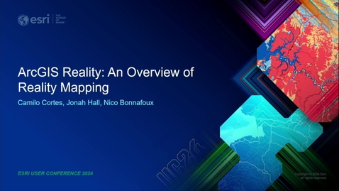 Thumbnail for ArcGIS Reality: An Overview of Reality Mapping
