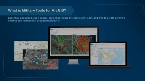 Thumbnail for entry Military Tools for ArcGIS: Introduction