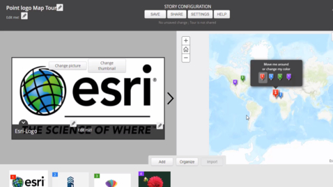Thumbnail for How To: Create a legend in the  banner of a Story Map Tour video
