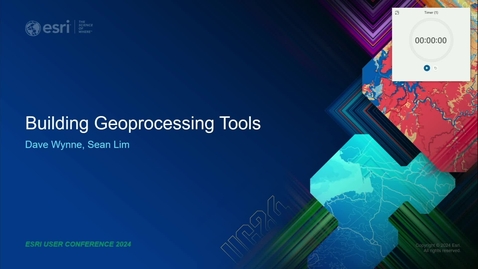 Thumbnail for Building Geoprocessing Tools