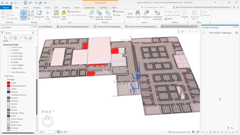 Thumbnail for Indoors Network: Thinning Pathways