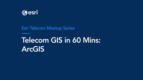 Thumbnail for TGI60 - ArcGIS