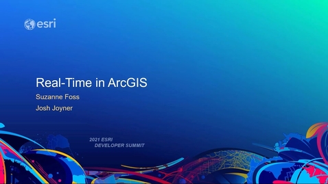Thumbnail for Real-Time in ArcGIS