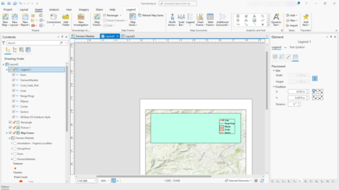 Thumbnail for Unable to Resize the Legend in ArcGIS Pro