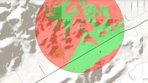 Thumbnail for entry Military Tools for ArcGIS in ArcMap: Using Visibility