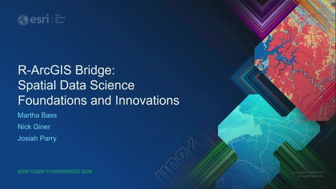 Thumbnail for R-ArcGIS Bridge: Spatial Data Science Foundations and Innovations