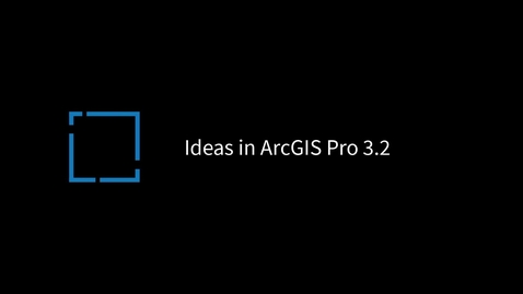 Thumbnail for entry User Ideas in ArcGIS Pro 3.2
