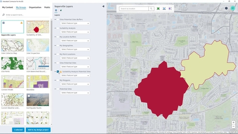 Thumbnail for ArcGIS for AEC Site Selection: Connect Site Information with Autodesk