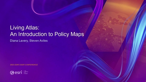 Thumbnail for entry Living Atlas: An Introduction to Policy Maps