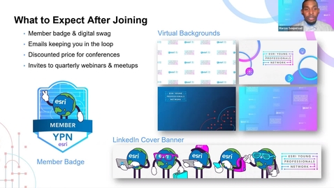 Thumbnail for entry Introduction to Esri Young Professionals Network | GIS Day 2022