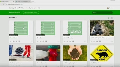 Thumbnail for ArcGIS Survey123: Advanced Topics