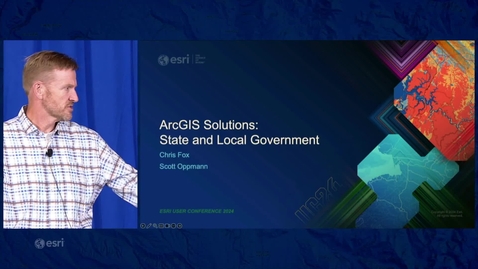 Thumbnail for ArcGIS Solutions: State and Local Government