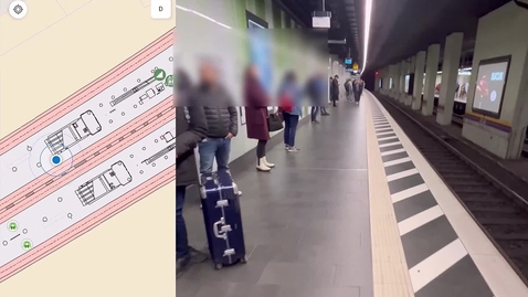 Thumbnail for ArcGIS IPS at Frankfurt Main Station