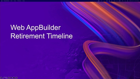 Thumbnail for entry ArcGIS Experience Builder: Migrating from ArcGIS Web AppBuilder