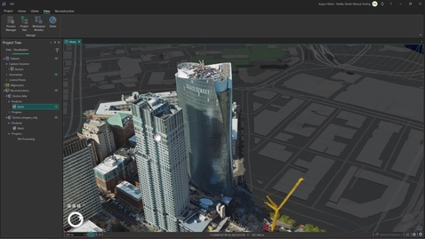 Thumbnail for Lidar support in ArcGIS Reality Studio