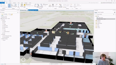 Thumbnail for ArcGIS Indoors: Configure a Floor-Aware Map in ArcGIS Pro