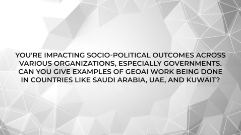 Thumbnail for Gitex Global 2024 – Sohail Elabd Live Video Interview Part 3 - References