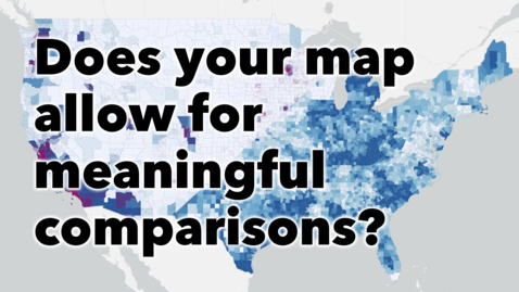 Thumbnail for Does your map allow for meaningful comparisons?