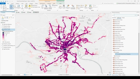 Thumbnail for Mapping the Frequency of Public Transit Service