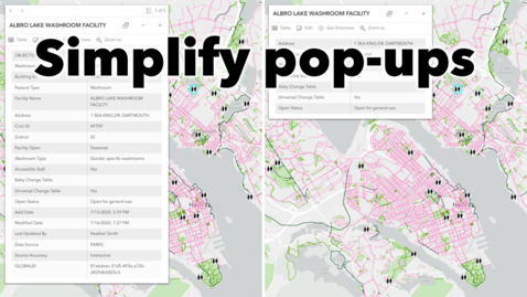 Thumbnail for Simplify pop-ups