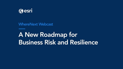 Thumbnail for entry A New Road Map for Risk and Resilience