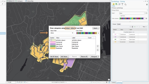 Thumbnail for entry Import an ArcMap document