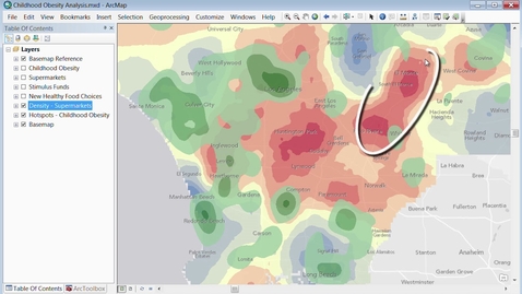 Thumbnail for Spatial Statistics Tools in ArcGIS