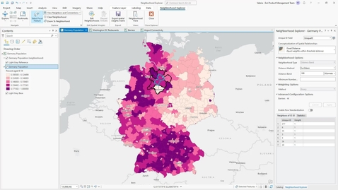 Thumbnail for entry Use Neighborhood Explorer in ArcGIS Pro