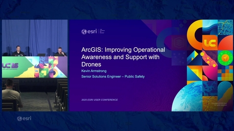 Thumbnail for ArcGIS: Improving Operational Awareness and Support with Drones