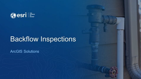 Thumbnail for entry Backflow Inspections