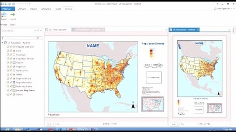 Thumbnail for ArcGIS Pro: What's New in Mapping and Visualization