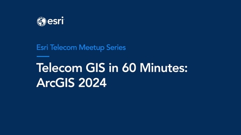 Thumbnail for TGI60 - ArcGIS 2024