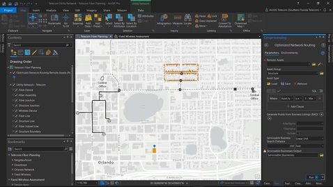 Thumbnail for Telecommunication Webinar: Resource Optimization with ArcGIS