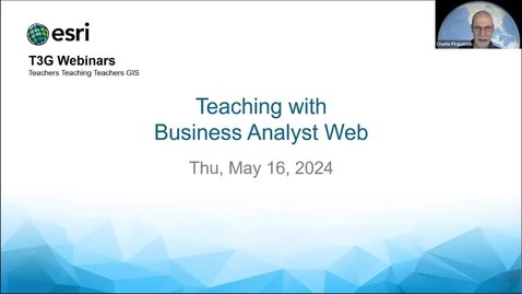 Thumbnail for entry Teaching with Business Analyst Web