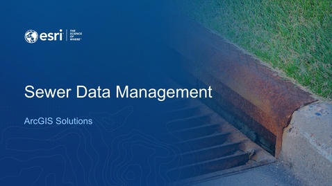 Thumbnail for Sewer Data Management