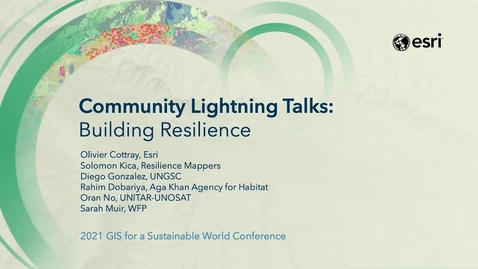 Thumbnail for Community Lightning Talks: Building Resilience