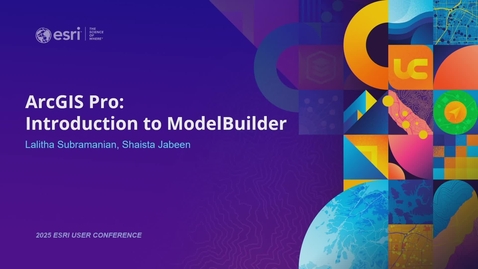 Thumbnail for ArcGIS Pro: Introduction to ModelBuilder