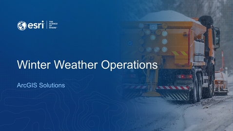 Thumbnail for Winter Weather Operations