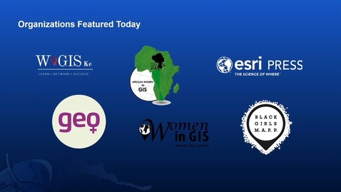 Thumbnail for Women and GIS Special Interest Group (SIG) Meeting at Esri UC 2020